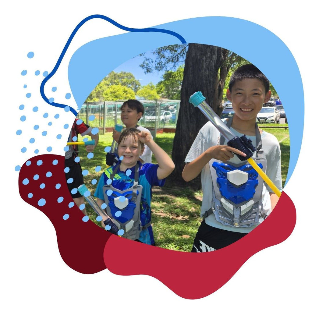 PARTY: Water Blaster & Vest Set of 12